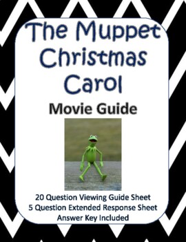 Preview of Disney's The Muppet Christmas Carol Movie Guide (1992) - Google Slide Copy Too