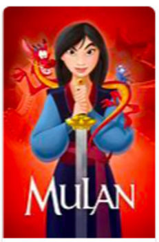 Preview of Disney's animated Mulan I & II movies - Interactive Worksheet - China