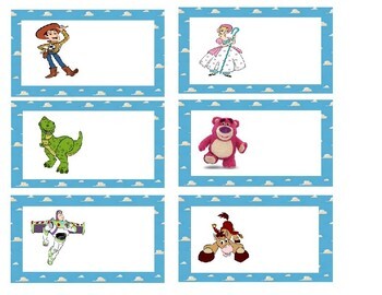 disney themed toy story lockercubbybin tags by learning