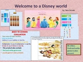 Disney themed all in one math worksheets