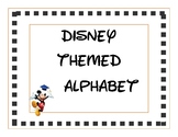 Disney themed alphabet  (Print)