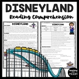 History of Disneyland Informational Reading Comprehension 