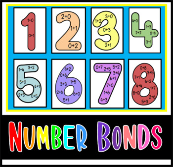 Preview of Display Numbers with Number Bonds 1-10