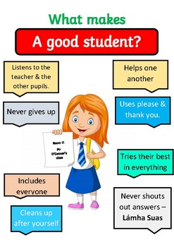 Preview of Display - What makes a good teacher / student