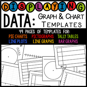 Preview of Displaying Data: Graph, Table, and Chart Templates (PDF & PNG)