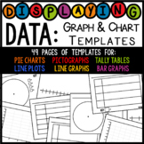 Displaying Data: Graph, Table, and Chart Templates (PDF & PNG)