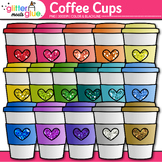 Disposable Cup Clipart: 17 Colorful Hot Chocolate Coffee B