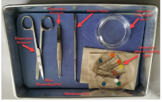 Dissection Tray Layout Image