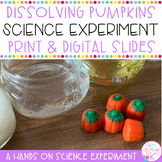 Dissolving Pumpkins Fall Science Experiment | October & Ha