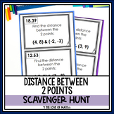 Distance Between 2 Points: Scavenger Hunt