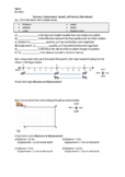Distance, Displacement, Speed, and Velocity - Worksheet | 