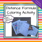 Distance Formula Coloring Activity