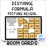 Distance Formula Picture Reveal Boom Cards--Digital Task Cards