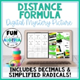 Distance Formula (answers as decimals or radicals) DIGITAL