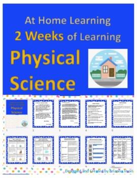 Preview of Distance Learning 10 days of Physical Science no supplies or tech needed