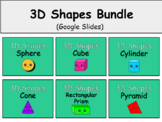 Distance Learning 3D Shapes Bundle (Google Slides)