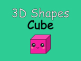 Distance Learning 3D Shapes Cube (Google Slides)