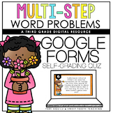 Distance Learning- 3rd Grade Multi-Step Word Problems- GOO
