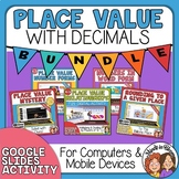 Decimal Place Value Chart Google Classroom Activities Tent