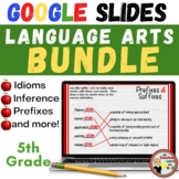 5th Grade ELAR Google Slides - Digital Vocabulary, Inferen