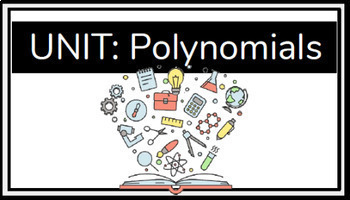 Preview of Distance Learning - 70+ Google Slides on Polynomials - Combining Like Terms
