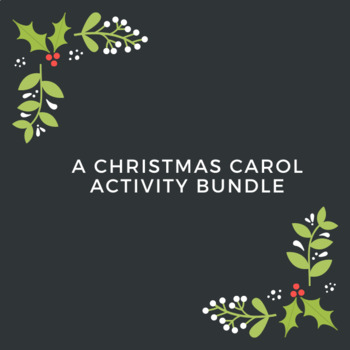 Preview of A Christmas Carol Activity Bundle