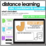 Distance Learning | ABC Countdown to Summer | Digital Resource