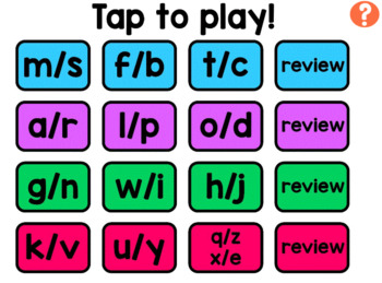 Boom Cards | Letter Sounds | Letter Recognition | ABC Intervention | Speech