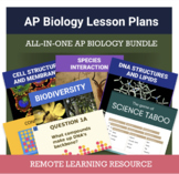Distance Learning - AP Biology Lesson Plans and Review Activities