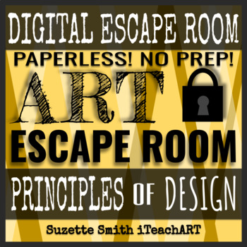 Preview of Distance Learning: ART Digital Escape Room - Principles of DESIGN