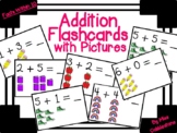 Addition Flashcards with Pictures (Facts Within 10)