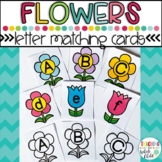 Preschool Spring Activities: Flower Alphabet Letter Matchi