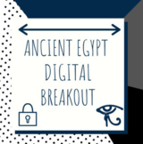 Distance Learning: Ancient Egypt Digital Breakout / Escape Room