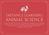 Distance Learning: Animal Science, Poultry Unit