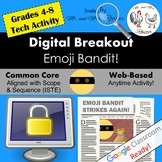 Distance Learning Anytime Digital Breakout Emoji Bandit Breakout