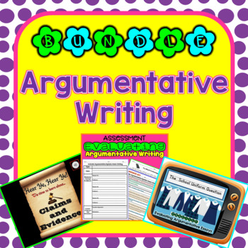 Preview of Argumentative Writing *BUNDLE*