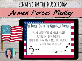 Preview of Armed Forces Medley Song & Movement Game