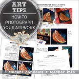 High School Art: How to Photograph Your Artwork Tips, Work