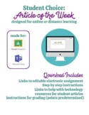 Distance Learning: Article of the Week- Digital