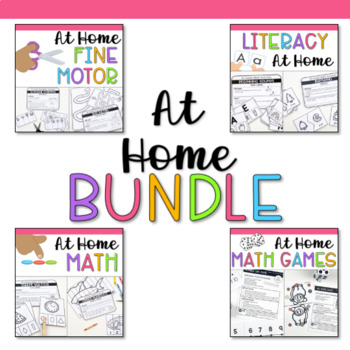 Preview of Distance Learning At Home Bundle