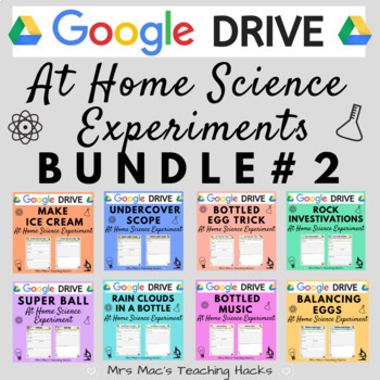 Preview of At Home Science Experiments BUNDLE #2
