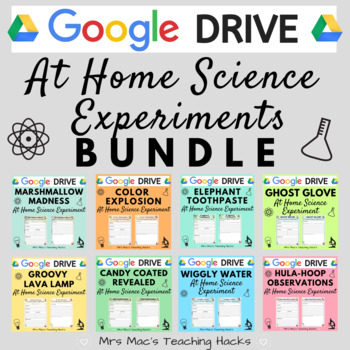 Preview of At Home Science Experiments BUNDLE