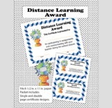 Distance Learning Award