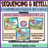 Sequencing, Story Retell, Reading Comprehension BOOM CARDS