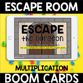 Digital Multiplication Facts 0-10 BOOM Cards ESCAPE ROOM f