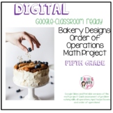 Distance Learning: Bakery Designs Order of Operations Math