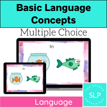 Preview of Basic Language Concepts, Multiple Choice: BOOM Learning