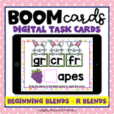 Blends R Blends Easter Theme | DIGITAL Boom Cards