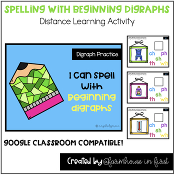 Preview of Distance Learning Beginning Digraphs Activity 