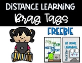 Distance Learning Reward Tags - FREEBIE